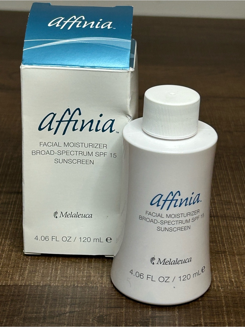 Melaleuca Affinia Facial Moisturizer Broad Spectrum SPF 15 4.06 fl Oz